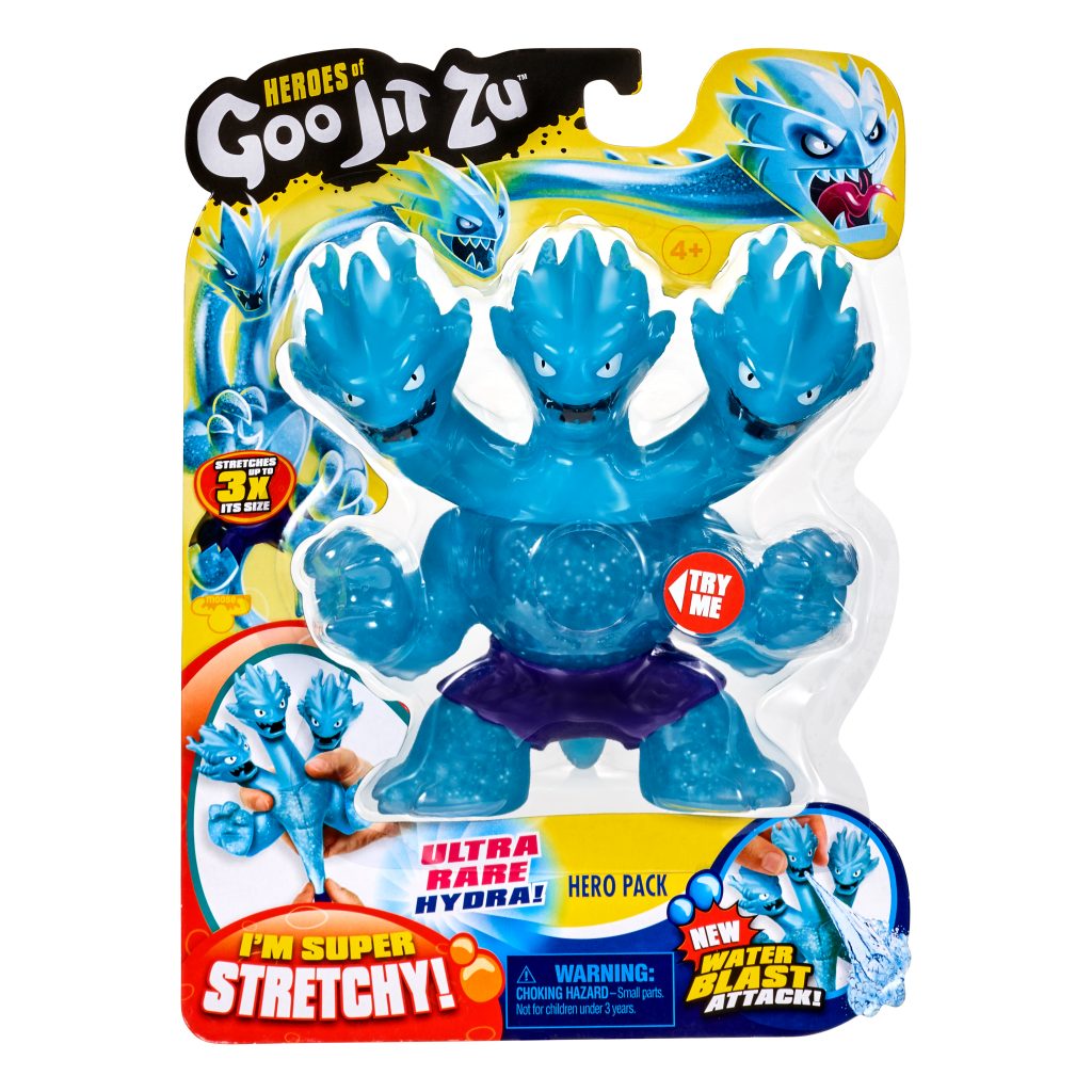 Heroes of Goo JIT Zu Stretchy Ultra RARE Hydra Water Blast Attack Figure 15 Cm for sale online 